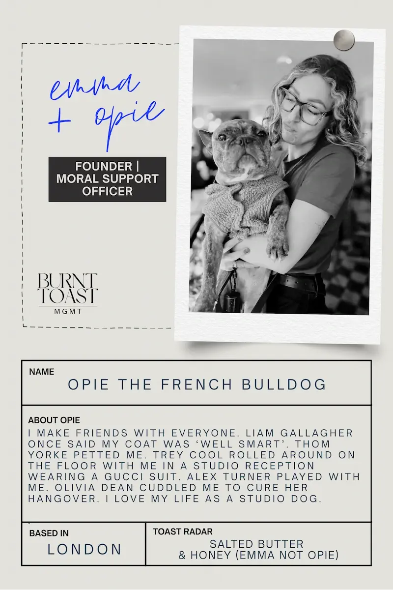 Emma Townsend - Founder Burnt Toast Management